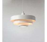 YVAMNAD Près du Plafond Lampes Suspendues Lampe Suspendue Nordique Acier Aluminium Lustre Plafond Éclairage 3 Couches Lampes Suspendues E27 Maison Lustres Plafond Suspendus Éclairage Bar Café Lampe