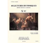 Yves callier : 40 lectures rythmiques - cycle 2 - moyen