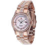 Yves Camani - YC1043-F - Tiberius - Montre Mixte - Quartz Analogique - Cadran Noir - Bracelet Acier Noir