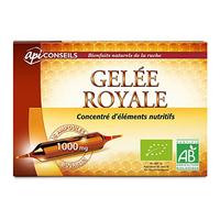 Yves Ponroy - Gelée Royale Bio 1000mg - Tonus & Vitalité - 10 ampoules