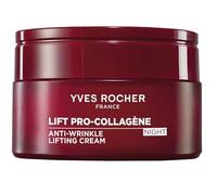 Yves Rocher LIFT Pro-COLLAGÈNE Crème de nuit raffermissante anti-rides pour le visage Formule innovante avec collagène et acide hyaluronique Lisse, régénère et raffermit la peau 50 ml