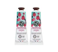 Yves Rocher, Lot de 2 crèmes hydratantes pour les mains Framberry Menthe 30 ml