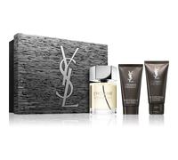 Eau de toilette d'Yves Saint Laurent - Coffret L'Homme - Eau de toilette 100ml + Baume après-rasage 50ml + Gel douche 50ml - Kapao Parfumerie en ligne française