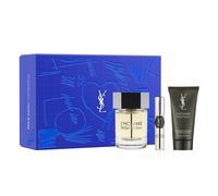 Yves Saint Laurent L'Homme Ensemble cadeau 3-PCS (Eau de Toilette Spray 3,4 FL OZ + Gel de douche 1,7 FL OZ + EAU DE TORGULATION SELERITE 0,34 FL