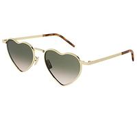 Yves Saint Laurent SL 301 Loulou Lunettes de Soleil, Doré/Vert Ombré, 55 Mixte