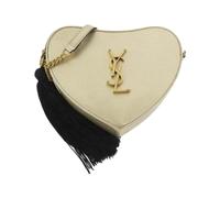 Yves Saint Laurent Vintage, Femme, Pre-owned, Beige, Taille: ONE Size Sac bandoulière en cuir Pre-owned