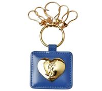 Yves Saint Laurent Vintage - Porte-clés en toile Pre-owned - Femme - Pre-owned - Bleu - Taille: ONE Size
