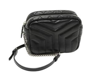 Yves Saint Laurent Vintage - Pre-owned Lou Lou Calf Shoulder Bag - Femme - Pre-owned - Noir - Taille: ONE Size