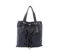 Yves Saint Laurent Vintage - Pre-owned rive gauche Canvas Leather Tote Bag - Femme - Pre-owned - Noir - Taille: ONE Size