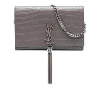 Yves Saint Laurent Vintage - Pre-owned The Kate Wallet on Chain - Femme - Pre-owned - Gris - Taille: ONE Size