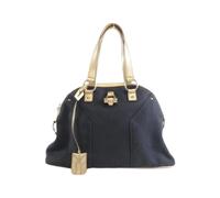 Yves Saint Laurent Vintage - Sac à main Pre-owned Muse en toile - Femme - Pre-owned - Noir - Taille: ONE Size