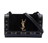 Yves Saint Laurent Vintage - Sac bandoulière en daim Pre-owned - Femme - Pre-owned - Noir - Taille: ONE Size