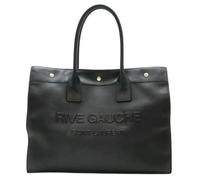 Yves Saint Laurent Vintage - Sac cabas en cuir Rive Gauche Pre-owned - Femme - Pre-owned - Noir - Taille: ONE Size