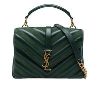 Yves Saint Laurent Vintage - Sacoche College Pre-owned - Femme - Pre-owned - Vert - Taille: ONE Size