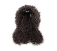 Yves Salomon - Echarpe en agneau de Mongolie - Femme - Accessoires - Brun - Taille: ONE Size