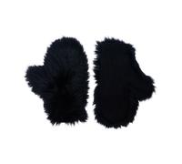 Yves Salomon - Moufles - Femme - Accessoires - Noir - Taille: ONE Size