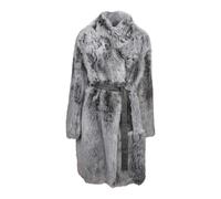 Yves Salomon - Reversible Belted Coat - Femme - Manteaux - Gris - Taille: 40 FR