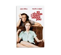 YVFCIRXTT 10 Things I Hate About You- Impression d'art moderne de style rétro - Décoration murale pour salon, cuisine, café - Imperméable - 60 x 90 cm - Sans cadre