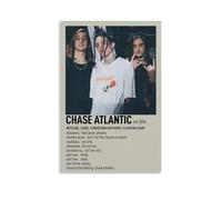 YVFCIRXTT Affiche imperméable Chase Atlantic par Chase Atlantic- Décoration murale de style rétro - Pour salon, cuisine, café - 50 x 75 cm - Style sans cadre