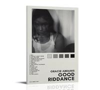 YVFCIRXTT Good Riddance by Gracie AbramsAffiche murale de style rétro avec impression d'art moderne pour salon, cuisine, café, café, 60 x 90 cm, style cadre