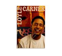 YVFCIRXTT Hugo-Loyle Carner Affiche murale imperméable de style rétro pour salon, cuisine, café, 30 x 45 cm, sans cadre