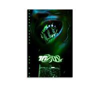 YVFCIRXTT Laylow Trinity Affiche murale imperméable style rétro pour salon, cuisine, café, 30 x 45 cm