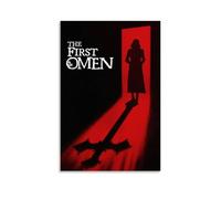 YVFCIRXTT The First OmenAffiche murale imperméable style rétro pour salon, cuisine, café, 30 x 45 cm