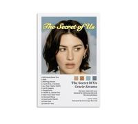 YVFCIRXTT The Secret of Us-Gracie Abrams, impression d'art moderne de style rétro, décoration murale pour salon, cuisine, café, café, affiche imperméable 30 x 45 cm, style sans cadre
