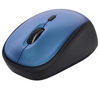 Yvi + Silencieux Clic Compact sans Fil Souris, Bleu - 24551