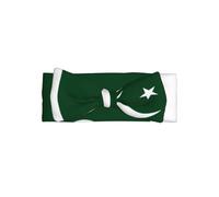 YVNKHKU Bandeaux en nylon doux avec nœuds extensibles pour bébé Motif drapeau du Pakistan