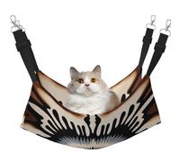 YVNKHKU Eye of Sauron Hamac réversible pour chat à suspendre doux et respirant Lit réglable pour chaton chiot ou petit moyen