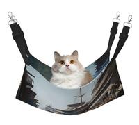 YVNKHKU Hamac réversible à suspendre au port du bateau géant pour chat, doux et respirant, lit réglable pour chaton, chiot ou petit et grand