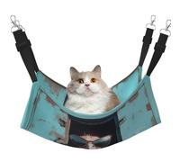YVNKHKU Hamac réversible à suspendre pour chat Flamingo - Doux et respirant - Lit réglable pour chaton chiot ou petit et grand