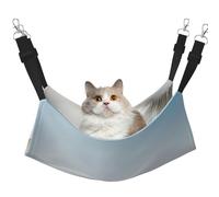 YVNKHKU Hamac réversible à suspendre pour chat Motif animaux étranges dans les dunes de sable Doux respirant Lit réglable pour chaton chiot ou petit moyen