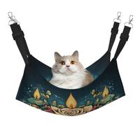 YVNKHKU Magnifique hamac réversible à suspendre pour chat et chat - Doux et respirant - Lit réglable pour chaton ou chiot - Taille S et L
