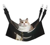 YVNKHKU Magnifique hamac réversible en violoncelle à suspendre pour chat - Doux et respirant - Lit réglable pour chaton chiot ou petit et grand