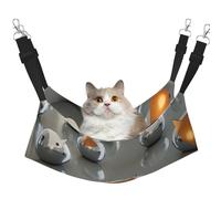 YVNKHKU Strange Animal Hamac réversible à suspendre doux et respirant pour animal domestique Lit réglable pour chaton chiot ou petit et grand