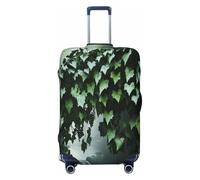 YVNKHKU The Ivy of the Mysterious River Housse de valise extensible - Durable, anti-rayures, convient aux bagages de 45,7 à 81,3 cm, facile à laver et protection de voyage, noir, Large