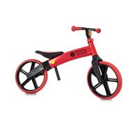 Yvolution Y Velo Senior Vélo Équilibre - Rouge - Pas Pédales Entraînement Âges