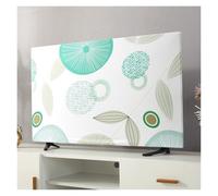 Yvxotrxnk Housse de protection universelle pour TV anti-poussière pour écrans de 43 50 55 65 pouces, design suspendu, protection anti-poussière, en tissu doux, pour télévision à écran plat LED (AIRSUN