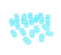 Yvxotrxnk Lot de 20 balles d'amortissement en silicone anti-vibration pour contrôleur de vol de drone radiocommandé, support absorbant les chocs M3 M4 M6 8 mm pour quadricoptère de course FPV (bleu)