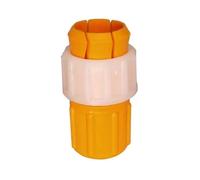 Yvxotrxnk Raccord rapide universel pour tuyau de jardin, adaptateur de robinet rond avec valve anti-fuite, adaptateur de robinet Push to Connect rapide pour l'irrigation et la réparation des tuyaux