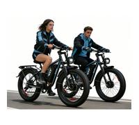 YVY C26 MAX-Batterie 48V23Ah Vélo Électrique DOUBLE MOTEUR 2000W-Autonomie 120km-Vitesse 48km/h-Pneus 26x4.0 VTT Tout-Terrain