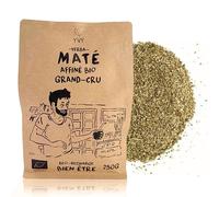 YVY MATÉ Yerba Mate Bio Affiné 24 mois Grand Cru 250g | Non Fumé | Sans Tige | Sans Poussière | Maté Bio et Équitable | Peu amer et naturellement sucré | Maté Énergisant Bien Être