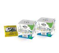 YVY MATÉ Yerba Mate Bio Citron | Lot de 2 boîtes | Format pratique 15 sachets de thé maté naturels | Non Fumé, Sans Tige, Sans Poussière | Écorces de Citron et gingembre BIO