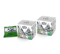 YVY MATÉ Yerba Mate Menthe Bio | Lot de 2 boîtes de thé maté naturels | Maté Bio Non Fumé, Sans Tige, Sans Poussière | Menthe Douce et Maté Vert | Infusion énergisante sans amertume