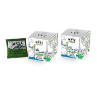 YVY MATÉ Yerba Mate Torréfié Bio Grand Cru | Lot de 2 boîtes de sachets de thé maté naturels | Maté Bio Non Fumé, Sans Tige, Sans Poussière | Boisson énergisante pour remplacer le café