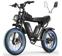 YVY Q20 PRO Vélo Électrique DOUBLE MOTEUR 2000W - DOUBLE BATTERIE 52V 40Ah - Autonomie 200km - Vitesse 50km/h - Pneus 20x4.0