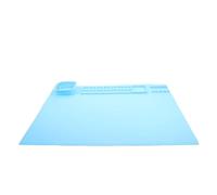 YVZOQZWEP 1 Palette De Peinture En Silicone Avec Godet For Mélange De Plusieurs Peintures (tapis De Peinture For Artiste)(Blue)