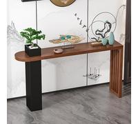 YVZYLXH Console Meuble Salsa Table d'appoint en Bois,Meuble de Rangement Entrée ou Salon,Table d’Entrée, Bout de Canapé, Table d'Appoint, for Couloir, Entrée, Salon(Brown,160CM/63IN)